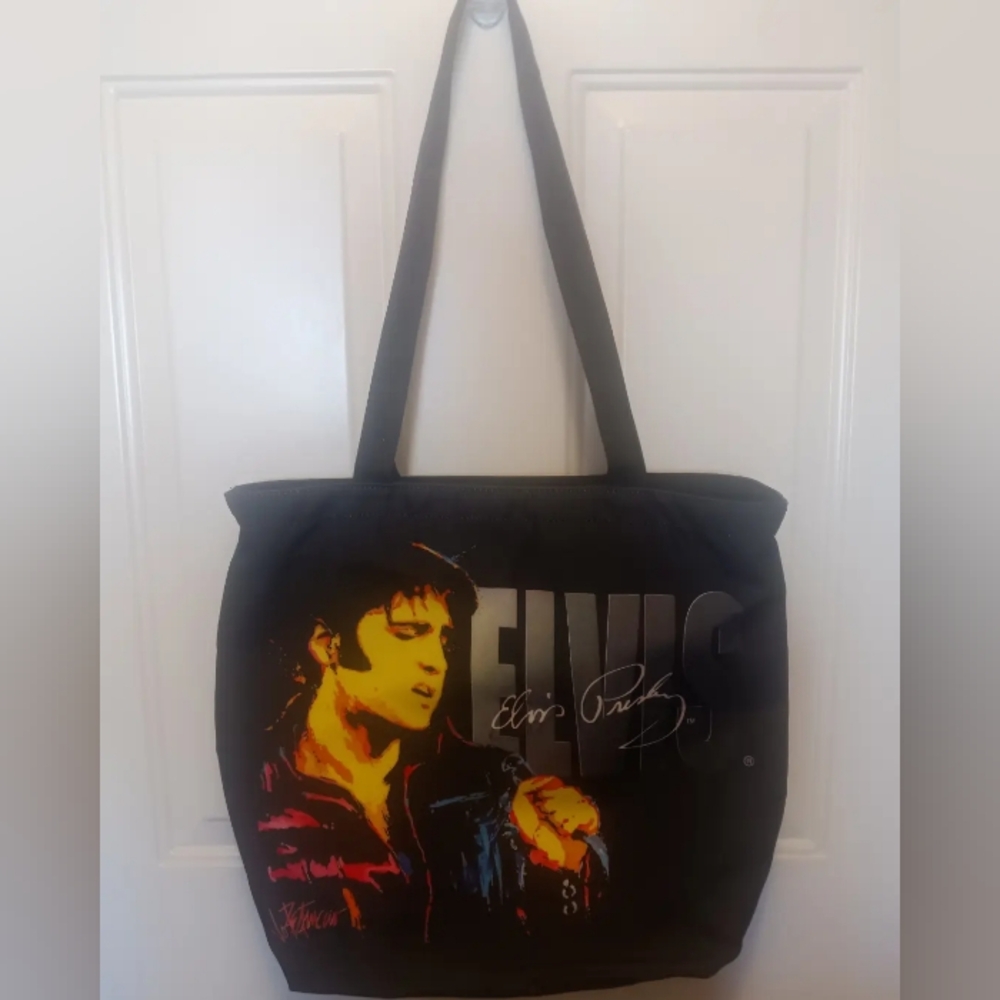 Elvis black tote.